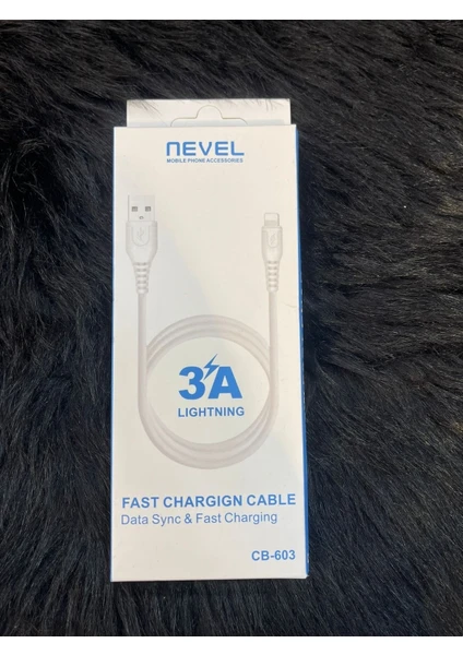 Tekno Plus Nevel 3.0A Lightning Şarj Kablosu