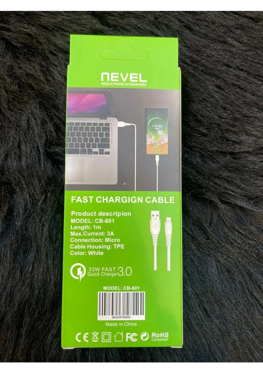 Tekno Plus Nevel 3.0A Micro Şarj Kablosu
